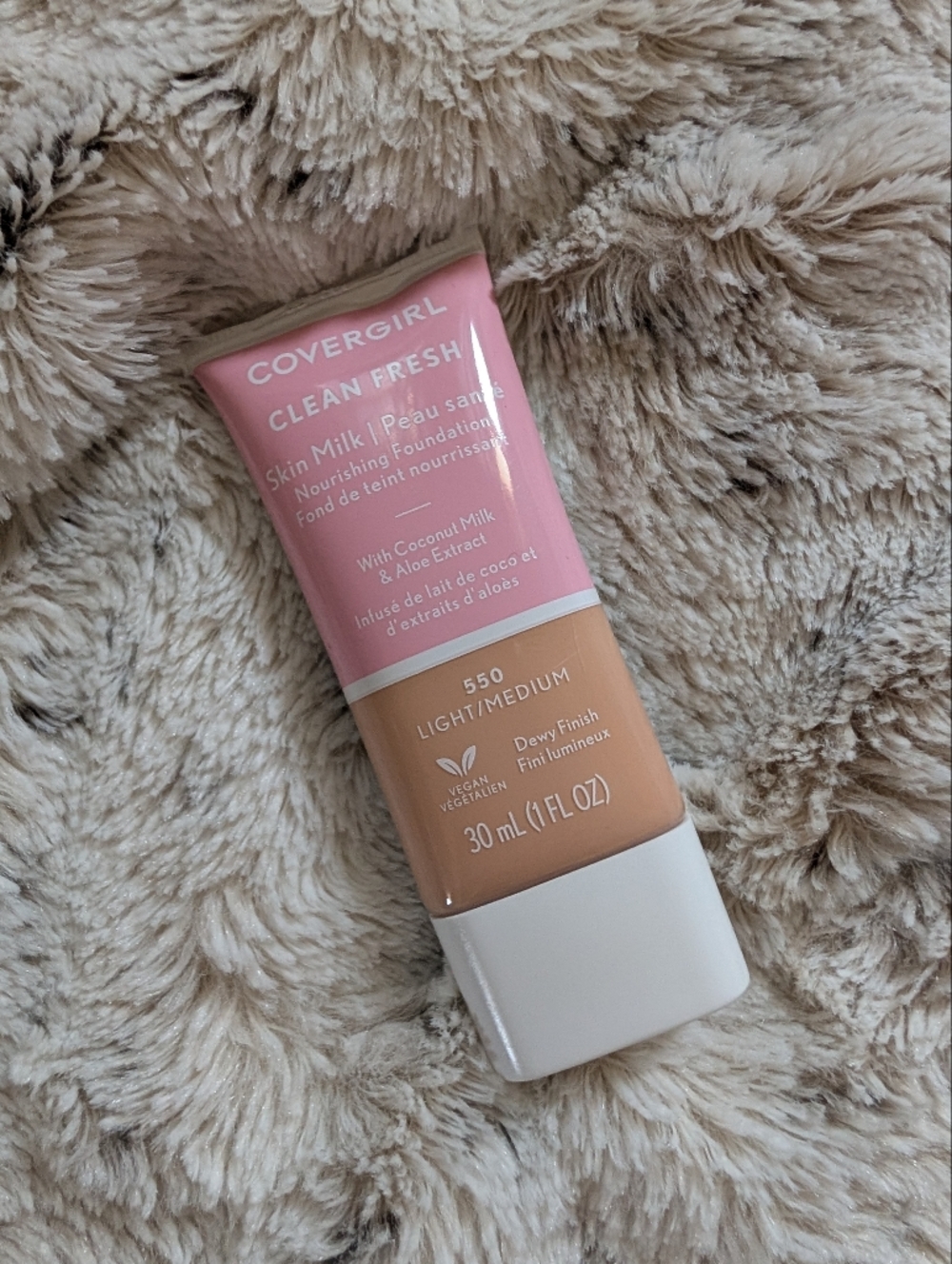 ✨ 3/$12 COVERGIRL Clean Fresh Skin Milk Foundation - 550 Light/Medium